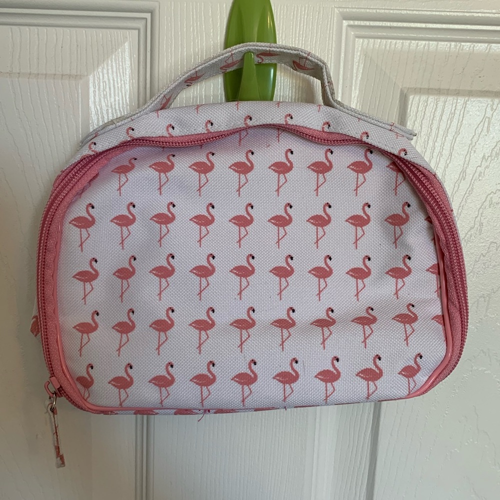 Flamingo Makeup Bag
